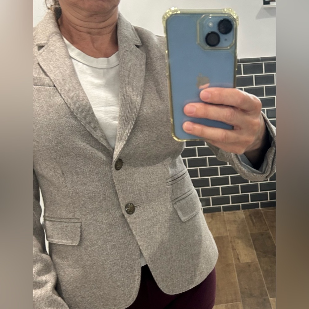 Banana Republic Wool Blemd Blazer